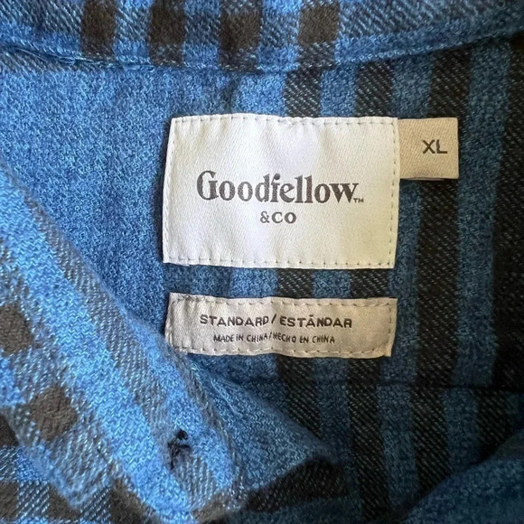 NWOT Goodfellow flannel - Picture 5 of 5